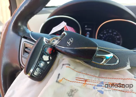 2013 Hyundai Santa Fe Sport 2.0T из США, поврежденный, VIN 5XYZWDLA5DG024800